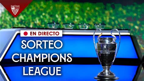 🚨 Especial Sorteo Champions League 🚨 EN DIRECTO 📡 - YouTube