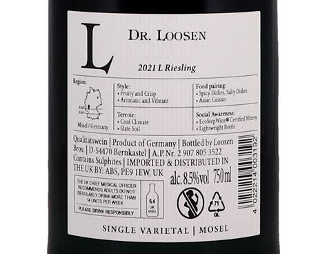 L Riesling Mosel, Dr Loosen 2020