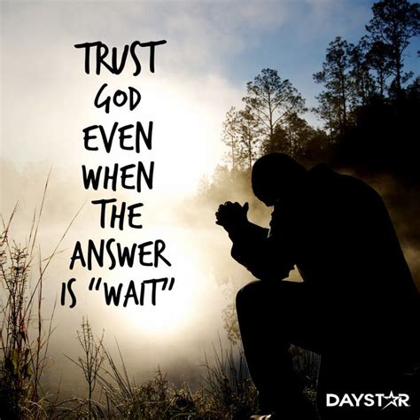 Trust God even when the answer is “wait.” [Daystar.com] Revelation 21 8, Scripture Pictures ...