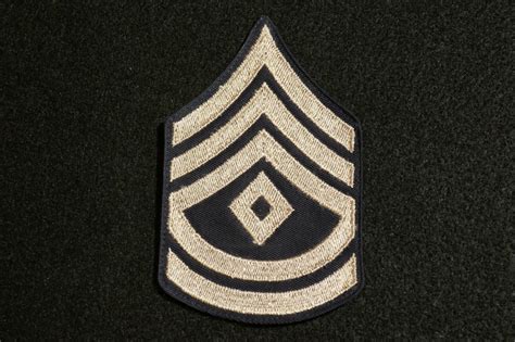 WW2 US Army First Sergeant Rank Insignia Shoulder Patch Early Original ...