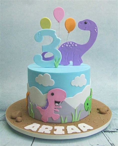 Dinosaur | Dinosaur birthday cakes, Dino birthday cake, Dinosaur cake