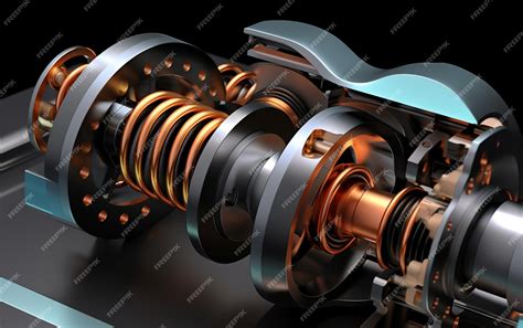 Premium AI Image | Torsional Vibration Damper Solutions