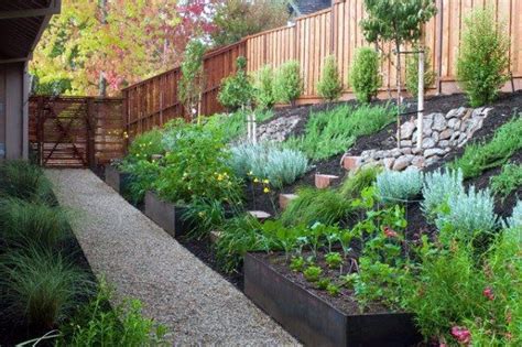 Top 50 Best Slope Landscaping Ideas - Hill Softscape Designs | Sloped backyard, Sloped backyard ...