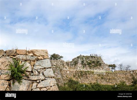 Takeda Castle Ruins, Asago, Japan Stock Photo - Alamy