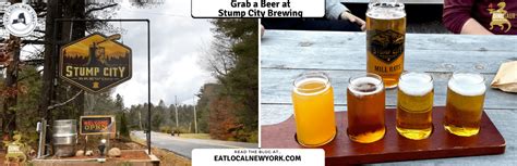 Grab a Beer in the Woods at Stump City Brewing - Eat Local New York