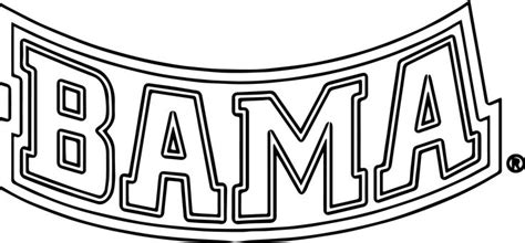 Alabama Crimson Tide Coloring Pages Coloring Pages