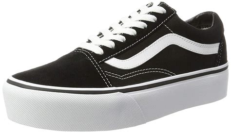 Buy Womens Vans Old Skool Platform Black White VN0A3B3UY28 Online in ...