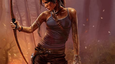 Wallpaper : video games, Lara Croft, Tomb Raider, tomb raider 2013 ...