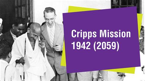 The Cripps Mission - 1942 - YouTube