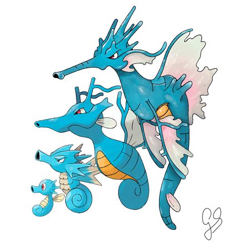 MEGA KINGDRA (Horsea evolution) by guisilva92 on DeviantArt