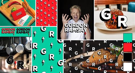 Gordon Ramsay - Brand identity on Behance