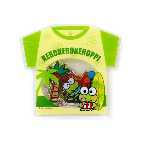 Summer T-Shirt Keroppi Stickers Sack - Kawaii Panda - Making Life Cuter