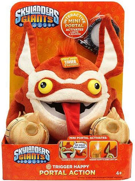 Skylanders Giants Portal of Power Trigger Happy 10 Plush Activision ...