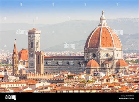 Florence Duomo view Stock Photo - Alamy