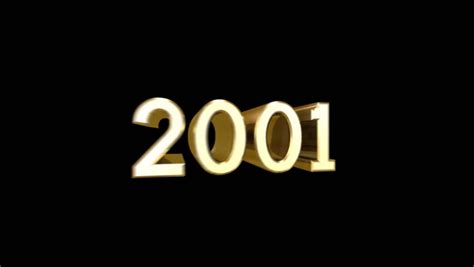 2001 Years Flying Logo. Stock Footage Video 846509 - Shutterstock