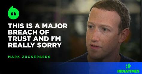 Mark Zuckerberg Apologizes For Facebook's Data Privacy Scandal With ...