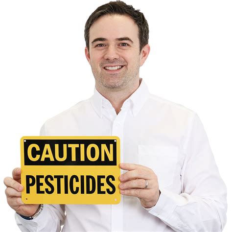 Pesticide Warning OSHA Caution Sign | Free Shipping, SKU: S-2854 - MySafetySign.com