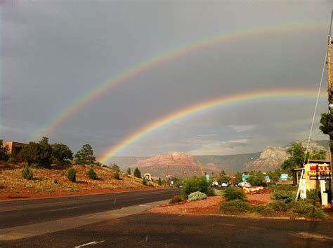 Double Rainbow Weather Cloud, Country Roads, Clouds, Rainbow, Rain Bow ...