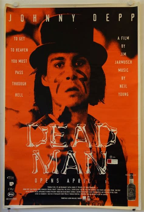 Dead Man original release australian movie poster