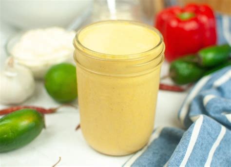 Taco Bell Baja Sauce - Mason Jar Recipe