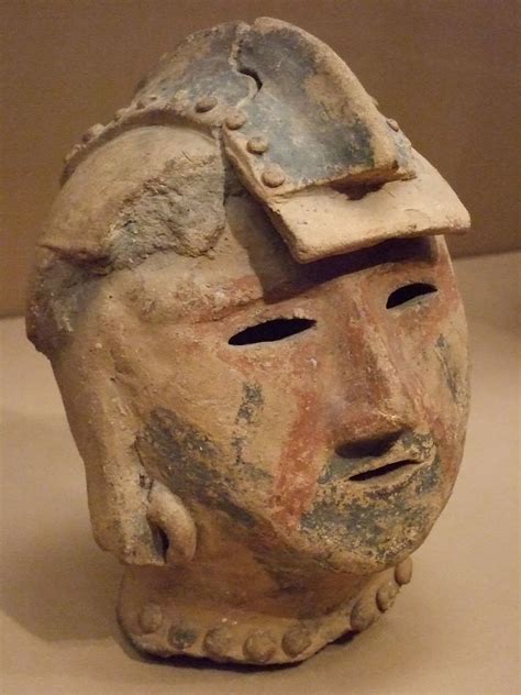 Haniwa in the form of a warrior's head earthenware Kofun P… | Flickr