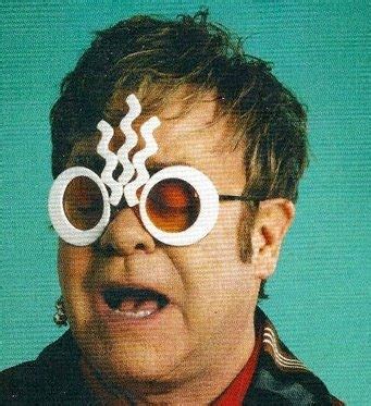 thebigfront: Elton John's Glasses