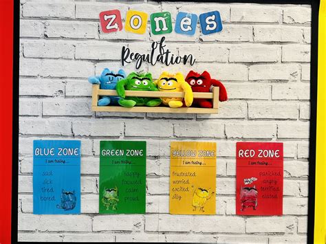 PRINTABLE Colour Monster themed Emotional Regulation board for Primary Classrooms | Teaching ...