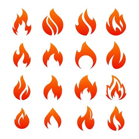 Premium Vector | Fire flame logo vector illustration design template vector fire flames sign ...