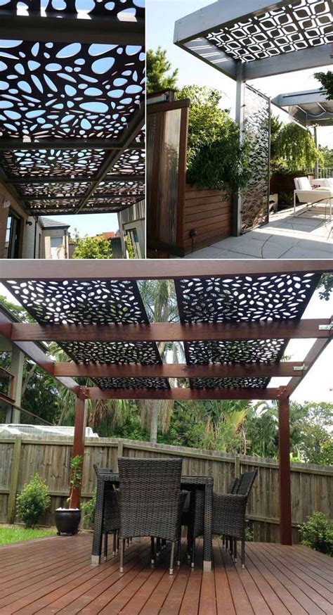 Pergola With Corrugated Metal Roof : 8 Creative Roofing Design Ideas ...