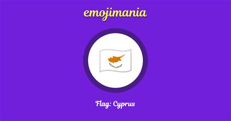 🇨🇾 Flag: Cyprus emoji Copy & Paste - Emojimania