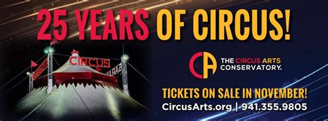 Circus Sarasota — 25th Anniversary Season - Nathan Benderson Park