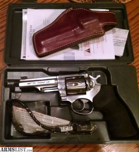 ARMSLIST - For Trade: Ruger GP100 Match Champion 357 Magnum with ...