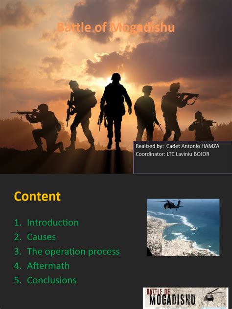 Battle of Mogadishu | PDF | Military | Warfare