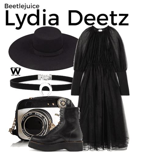 Inspired by Winona Ryder as Lydia Deetz in 1988's Beetlejuice ...