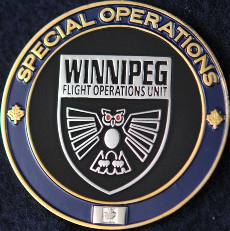 Winnipeg Police Service Flight Operations Unit | Challengecoins.ca