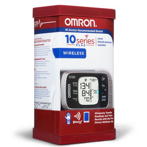 usa-angel. Omron 10 Series Wireless Wrist Blood Pressure Monitor with Bluetooth Smart Connectivity