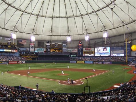 Tropicana Field, Tampa Bay Rays ballpark - Ballparks of Baseball