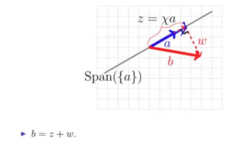 linear algebra - Stuck on Vector Projection - Mathematics Stack Exchange