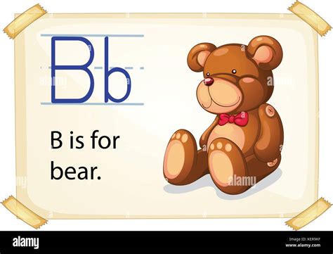 Teddy bear alphabet Stock Vector Images - Alamy