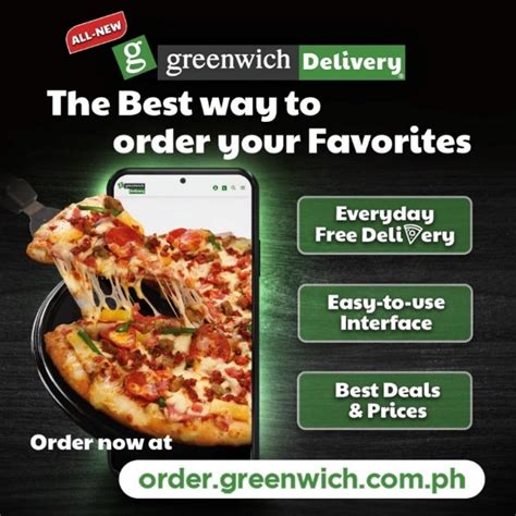 Greenwich Launches New Delivery Website - Manila Republic