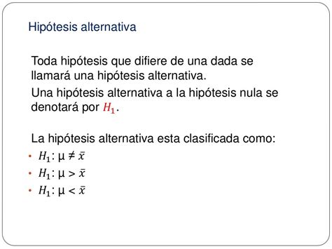 Hipotesis alternativa