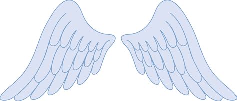 boy angel wings clipart black and white - Clipground