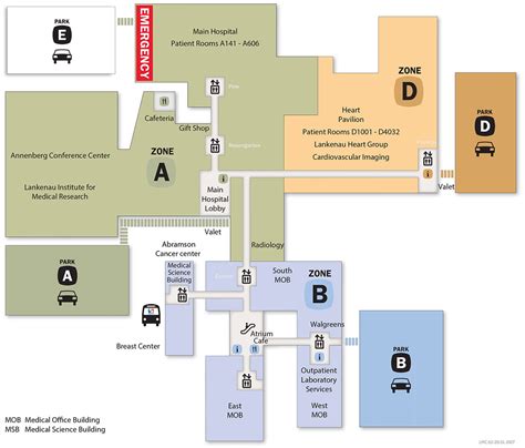 Campus Map | Lankenau Medical Center | Locations | Main Line Health | Philadelphia, Pennsylvania