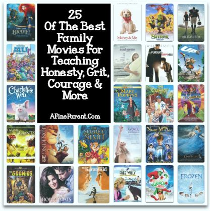 25 Of The Best Family Movies For Teaching Honesty, Grit, Courage & More ...