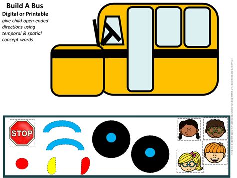 Wheels on the Bus Rhyme, Fun Activities & Craft — Preschool Speechie PLUS