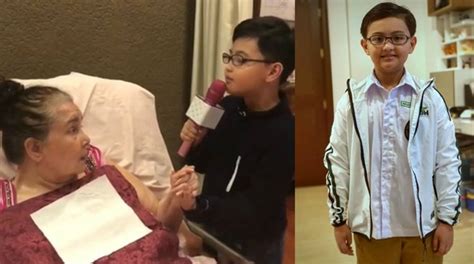 WATCH: This video of Alonzo Muhlach singing to his lola will melt your hearts | PUSH.COM.PH ...