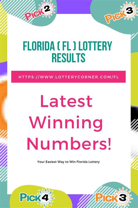 Florida Lottery Results wining numbers