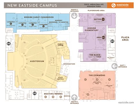 Ecc South Campus Map