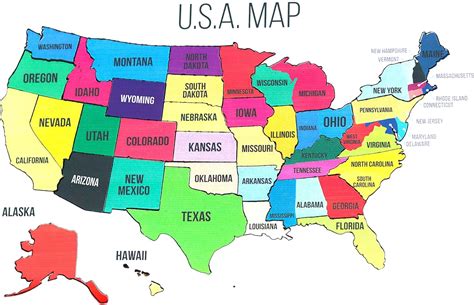 States Map Of The United States – Map Vector