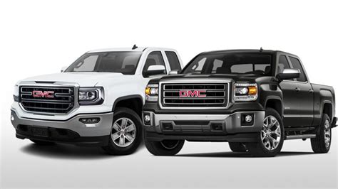 Trim Comparison: GMC Sierra SLE vs GMC Sierra SLT - McGrath Auto Blog